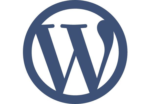 Na sliki je Wordpress logo. 