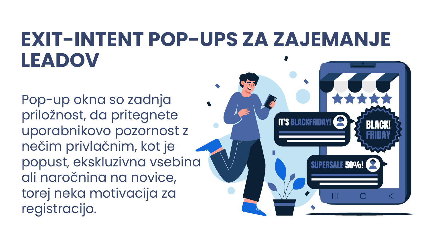 ProMarketing – postavite Exit-intent pop-ups za zajemanje leadov