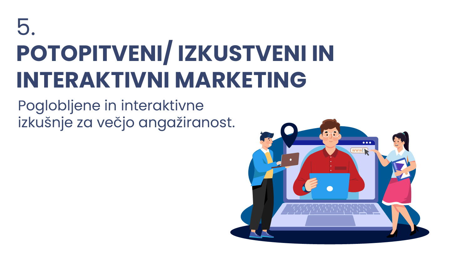 Potopitveni/izkustveni/interaktivni marketing – Poglobljene in interaktivne izkušnje za večjo angažiranost